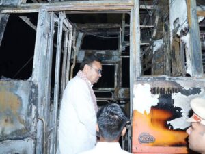 JAISALMER BUS FIRE ACCIDENT