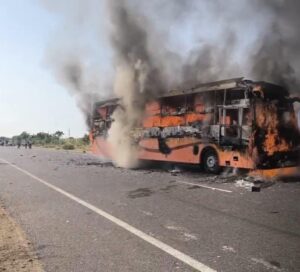 JAISALMER BUS FIRE ACCIDENT