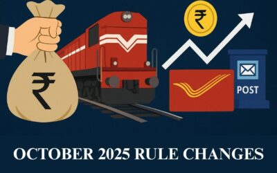 1 अक्टूबर 2025 से बदल गए ये नियम, आम जनता की जेब पर ऐसे पड़ेगा असर OCTOBER 2025 RULE CHANGES