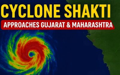 मॉनसून की तबाही के बाद चक्रवाती तूफान ‘शक्ति’ की एंट्री, गुजरात और महाराष्ट्र में अलर्ट जारी CYCLONE SHAKTI 2025