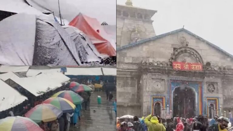 KEDARNATH SNOWFALL 2025