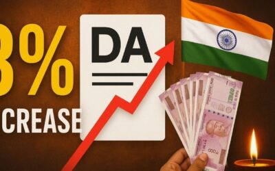 केंद्रीय कर्मचारियों के लिए दीवाली से पहले बड़ा तोहफा, महंगाई भत्ता 3% बढ़ा DA HIKE 2025