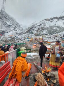 BADRINATH SNOWFALL: