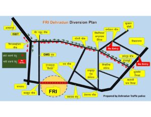 9 NOVEMBER DEHRADUN TRAFFIC PLAN