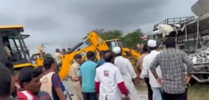 TELANGANA BUS ACCIDENT