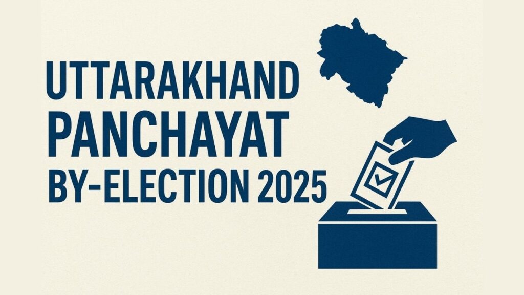 UTTARAKHAND PANCHAYAT BY-ELECTION
