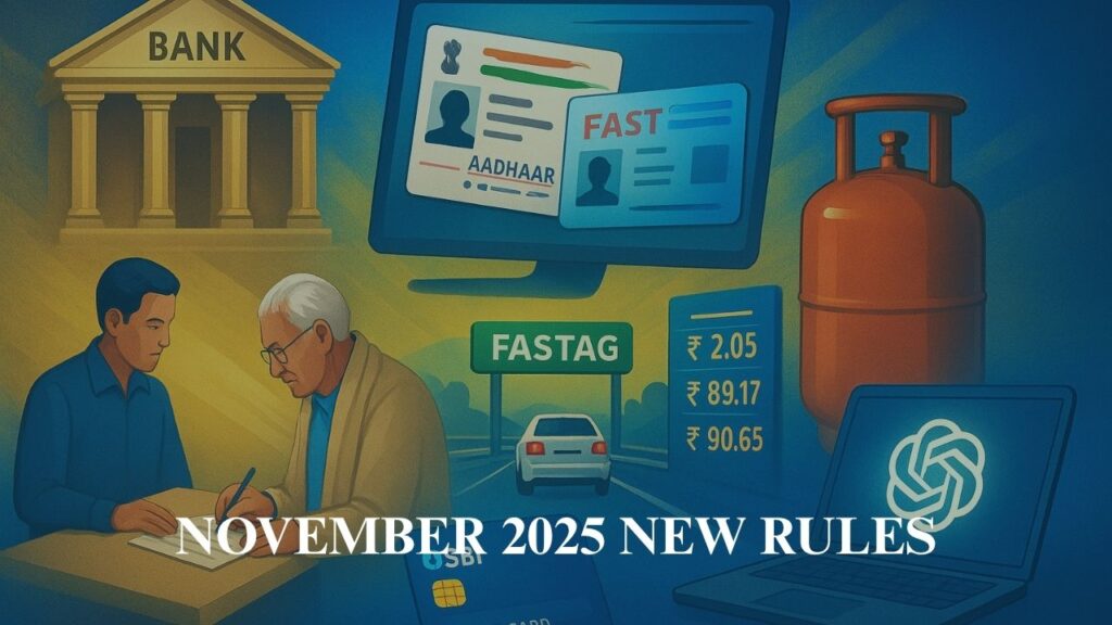NOVEMBER 2025 NEW RULES