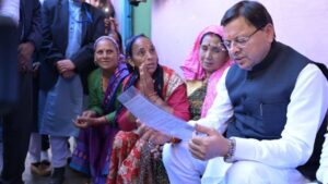 CM DHAMI IN RUDRAPRAYAG