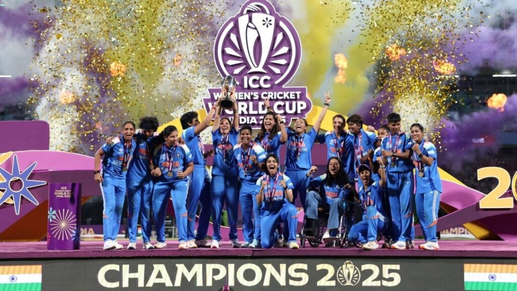 INDIA WOMEN WIN WORLD CUP