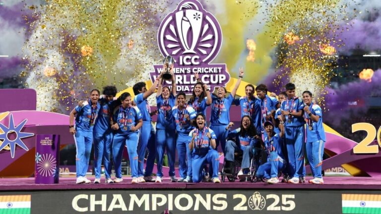 INDIA WOMEN WIN WORLD CUP