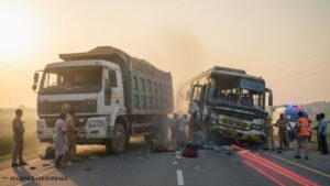 TELANGANA BUS ACCIDENT