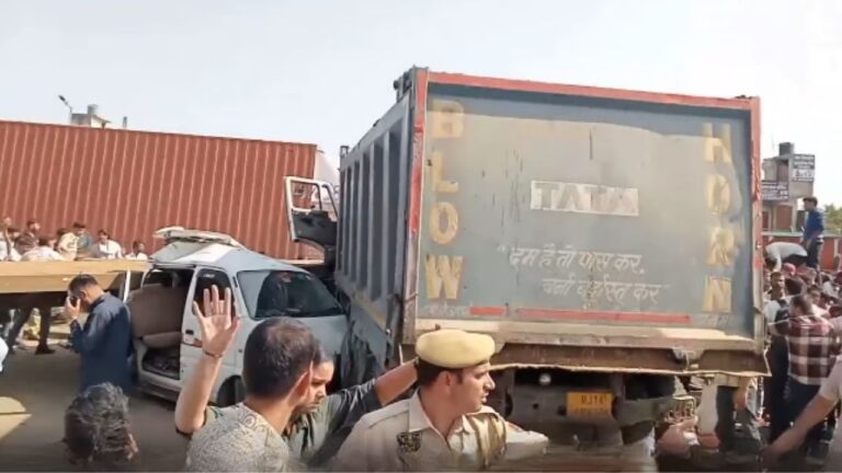 JAIPUR ROAD ACCIDENT