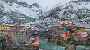 BADRINATH SNOWFALL:
