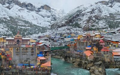 BADRINATH SNOWFALL: