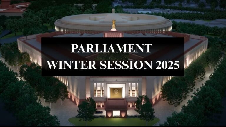 PARLIAMENT WINTER SESSION 2025