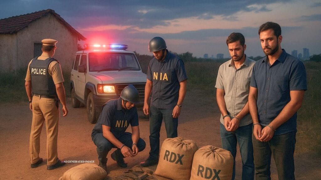 FARIDABAD 300kg EXPLOSIVES