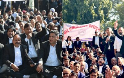 DEHRADUN LAWYERS PROTEST
