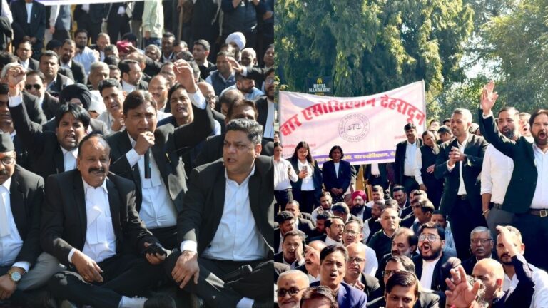 DEHRADUN LAWYERS PROTEST