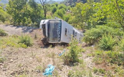 TEHRI BUS ACCIDENT