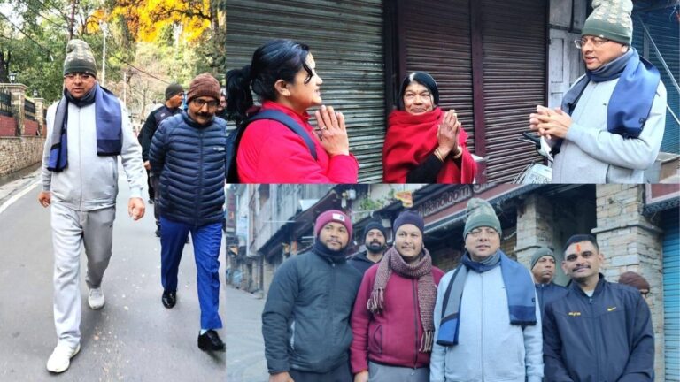 CM DHAMI NAINITAL VISIT