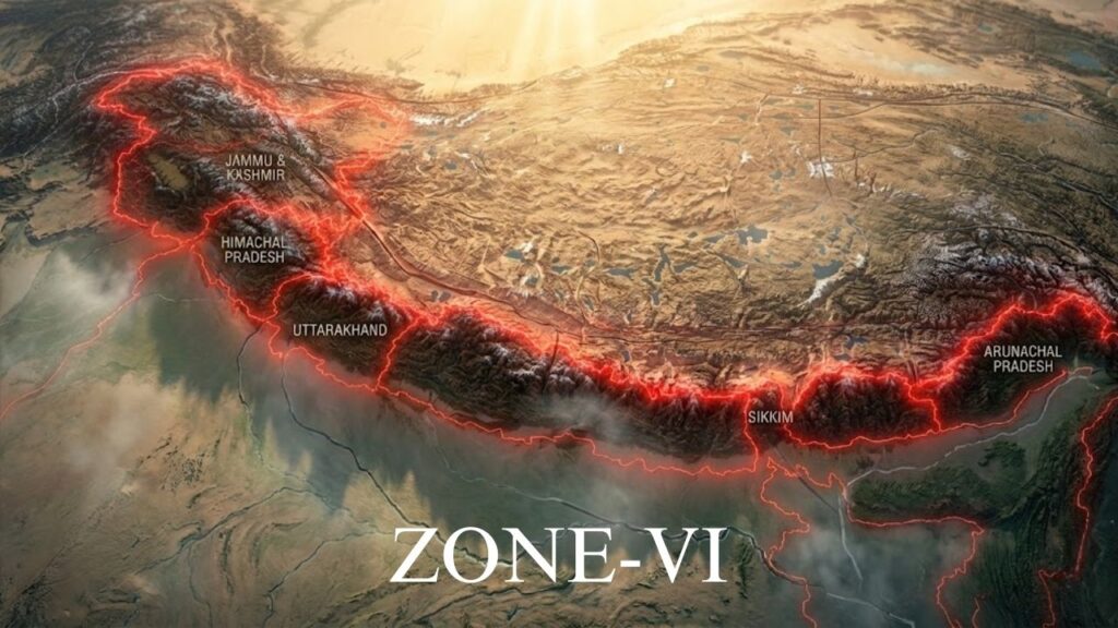 INDIA BIS SEISMIC MAP 2025