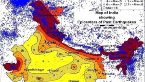 INDIA BIS SEISMIC MAP 2025