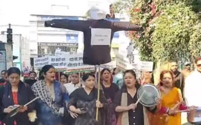 DEHRADUN NURSING PROTEST
