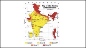 INDIA BIS SEISMIC MAP 2025