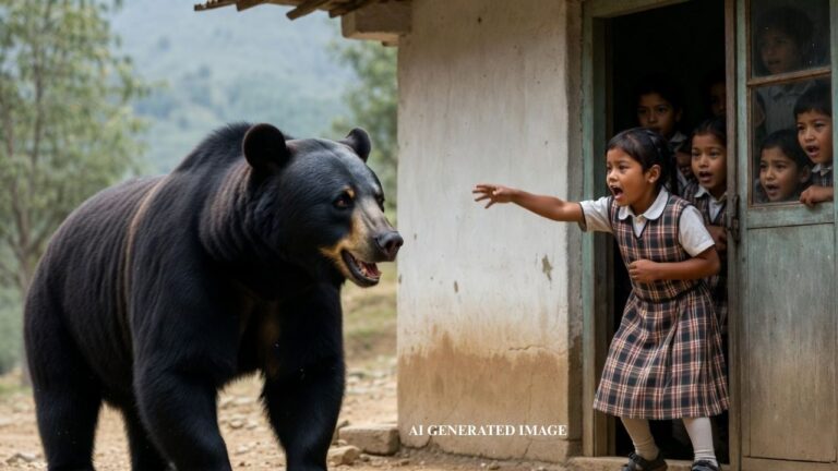 CHAMOLI SCHOOL BEAR ATTACK