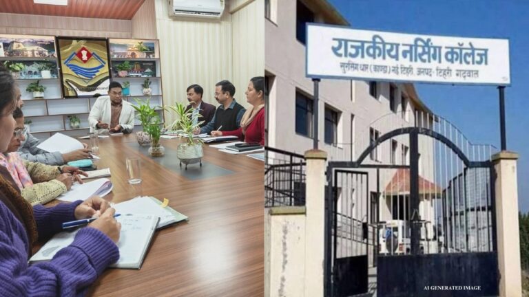 TEHRI NURSING COLLEGE UPGRADATION