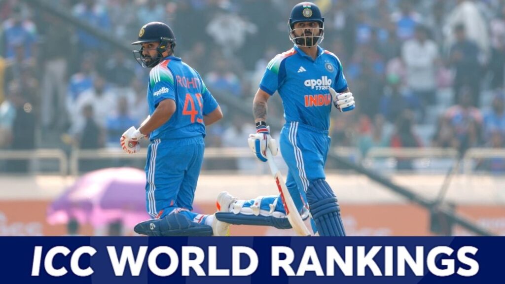 LATEST ICC RANKINGS
