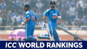 LATEST ICC RANKINGS