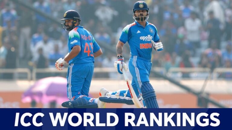 LATEST ICC RANKINGS