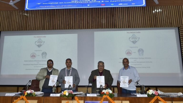 LUMINESCENCE DATING WORKSHOP