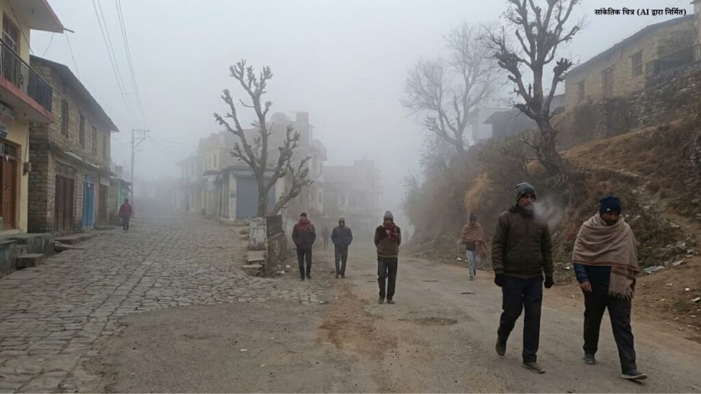 UTTARAKHAND DRY COLD WEATHER
