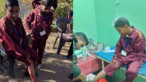 CHAMOLI SCHOOL BEAR ATTACK