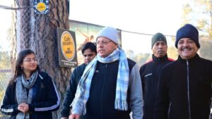 CM DHAMI RANIKHET VISIT