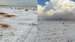 SAUDI ARABIA SNOWFALL