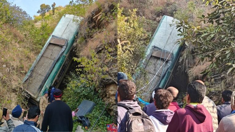 ALMORA BUS ACCIDENT NEWS