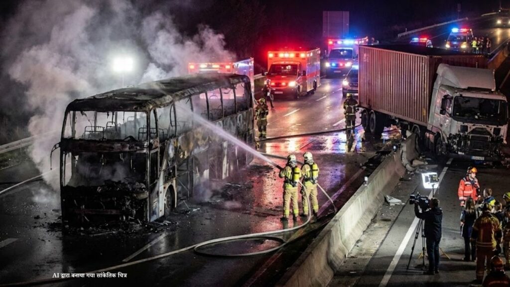 KARNATAKA BUS ACCIDENT