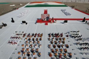 LARGEST KHADI TRICOLOR