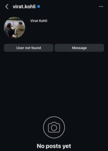 VIRAT KOHLI INSTAGRAM