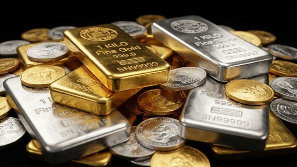 GOLD SILVER PRICE RECORD