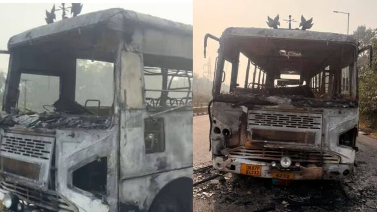DEHRADUN BUS FIRE