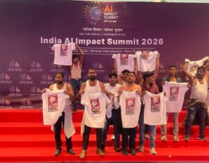 AI SUMMIT PROTEST