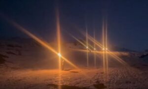 NIGHT SKIING IN AULI