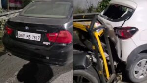 DEHRADUN BMW ACCIDENT