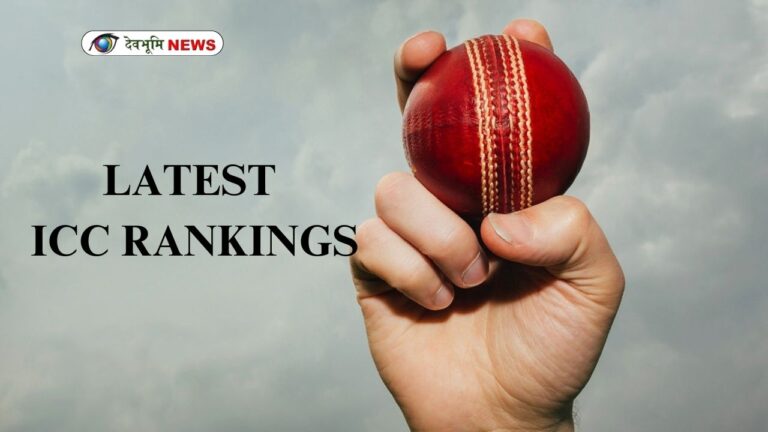 LATEST ICC RANKINGS