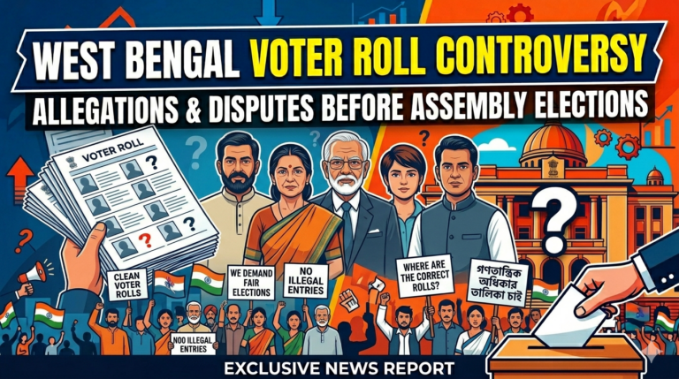 The West Bengal Assembly choices 2026 Voter Roll Contestation rearmost News and Updates