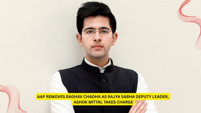 AAP Removes Raghav Chadha as Rajya Sabha Deputy Leader, Ashok Mittal Takes Charge 2026 News